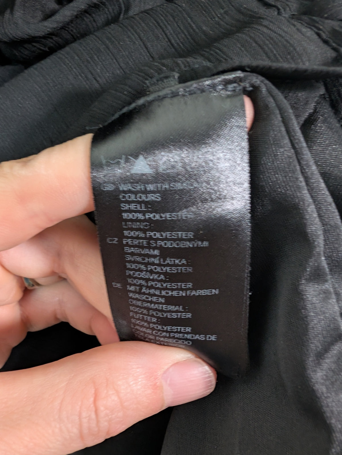 H&M black blouse - 4