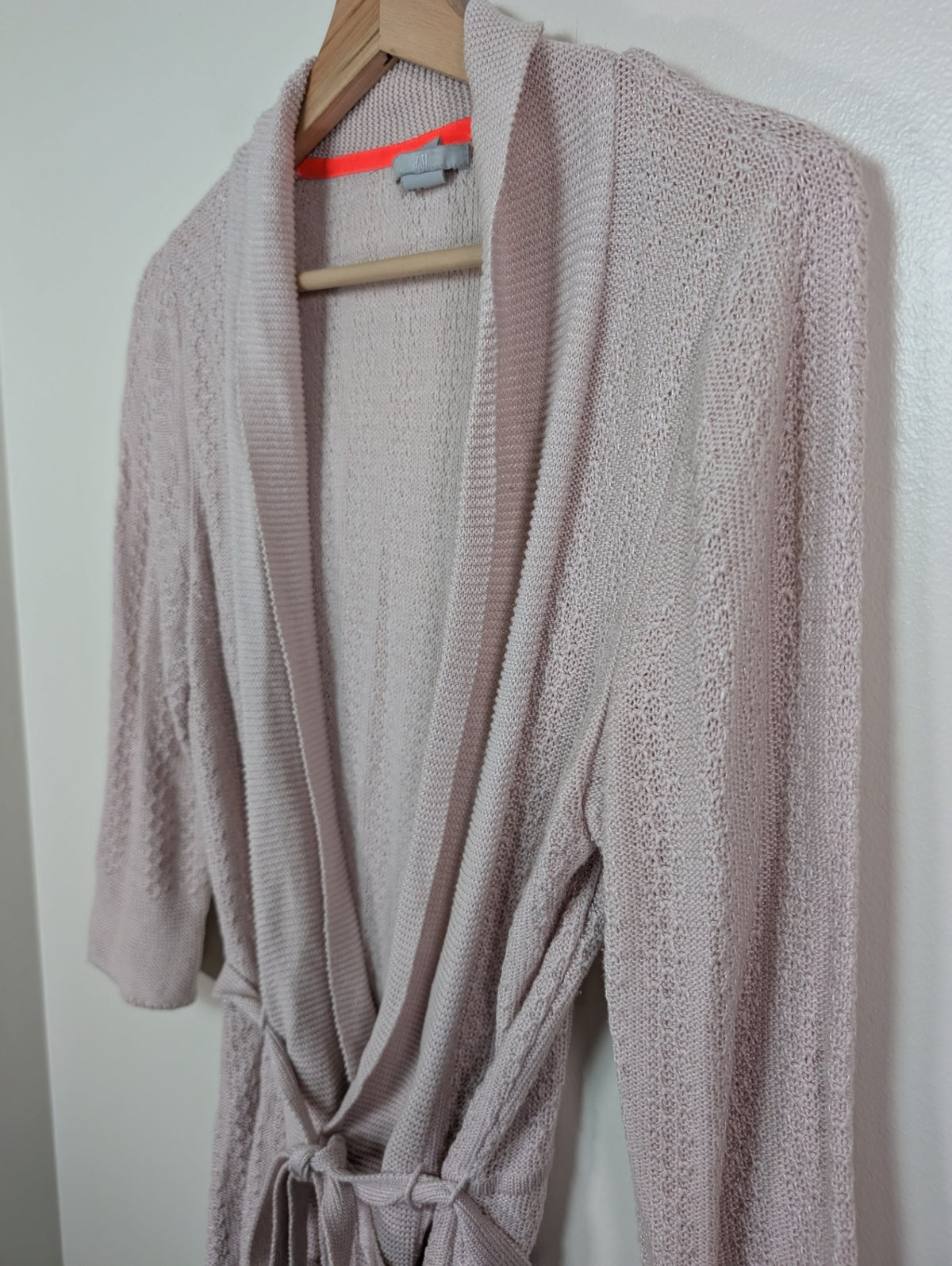 H&M belted cardigan - M