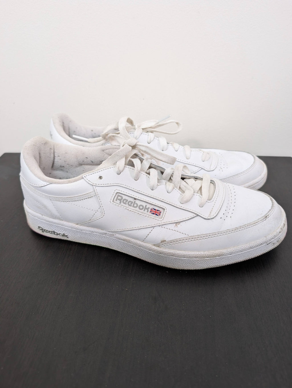 Reebok white sneakers - 10.5