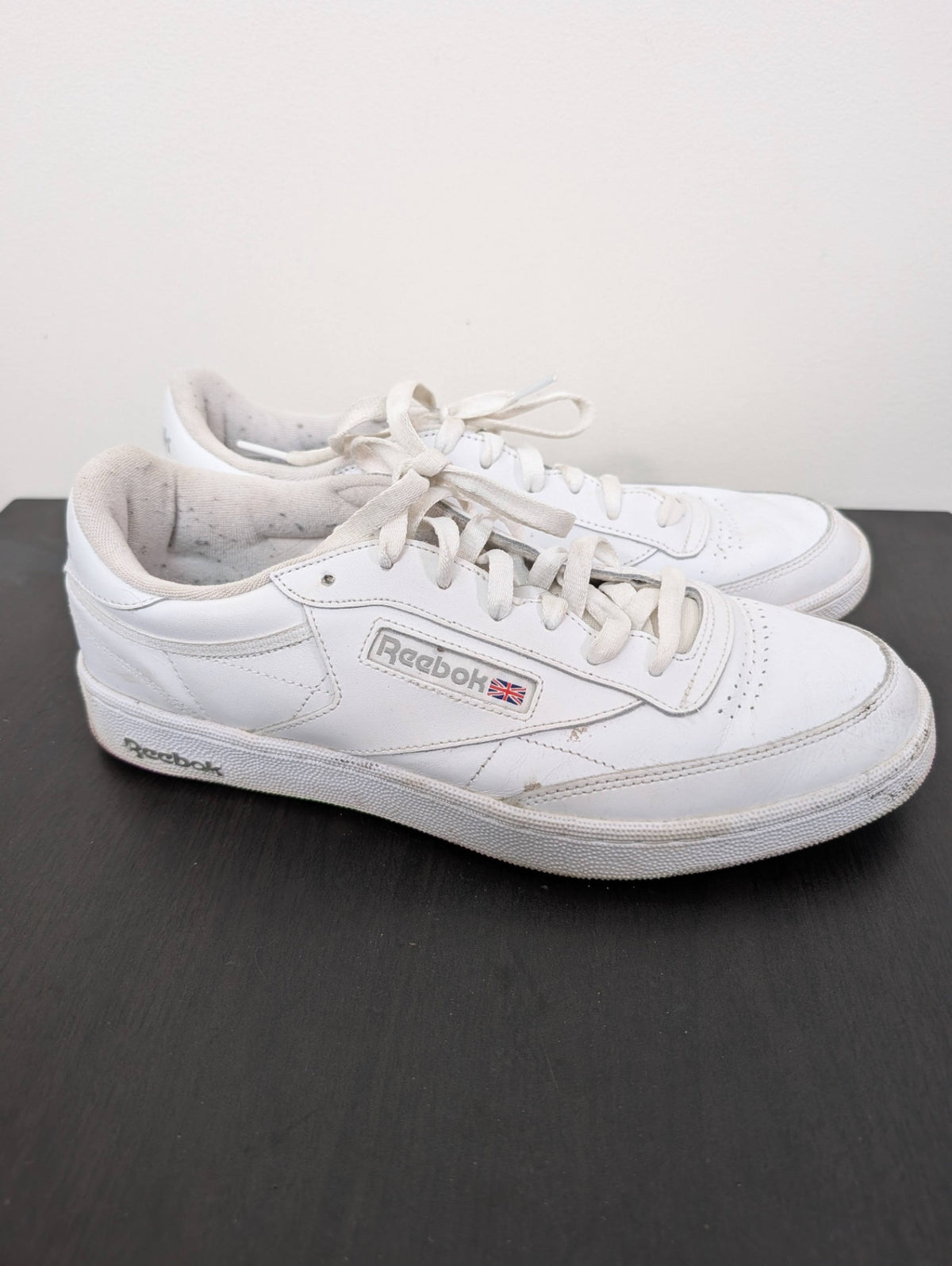 Reebok white sneakers - 10.5