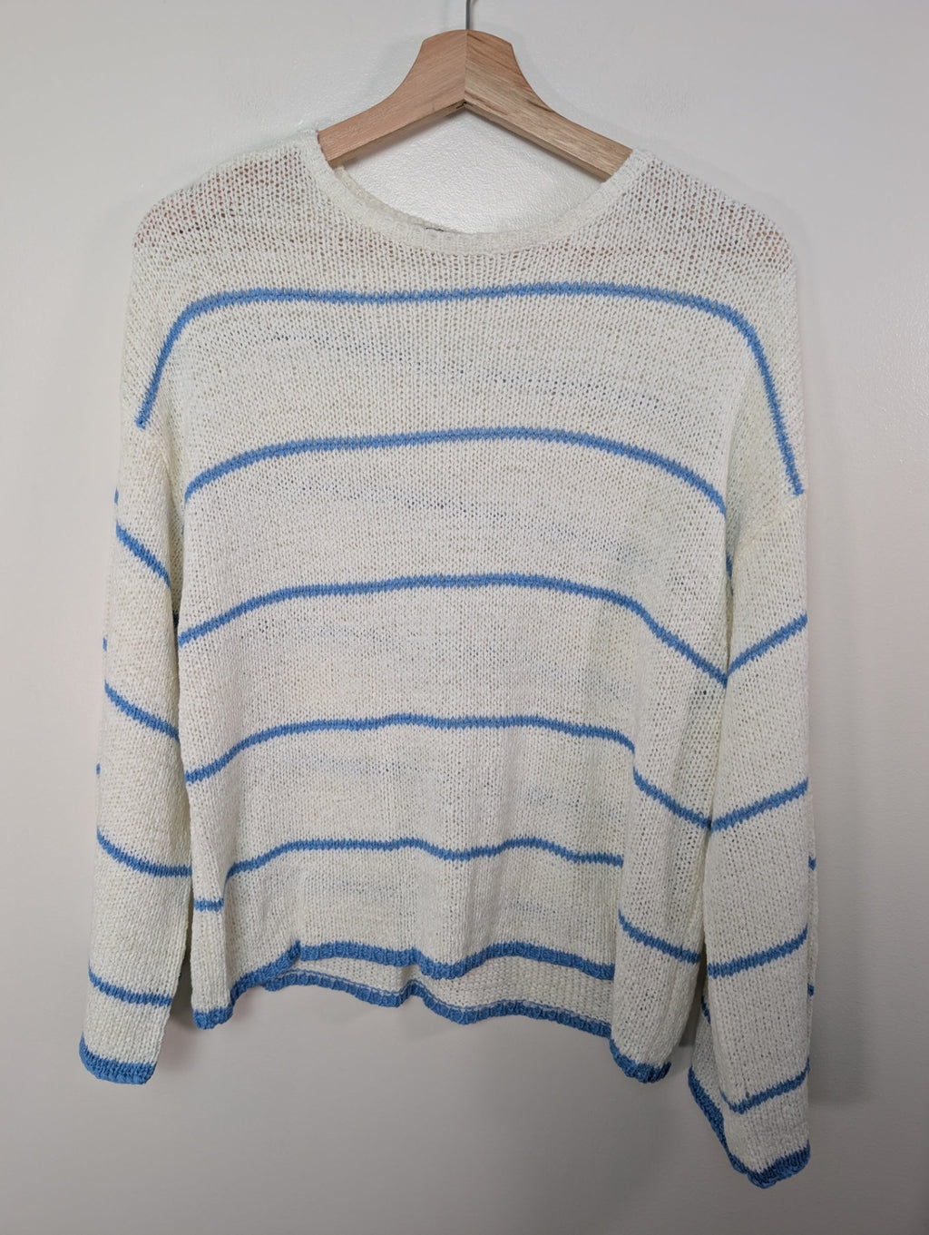 ONLY striped sweater - L