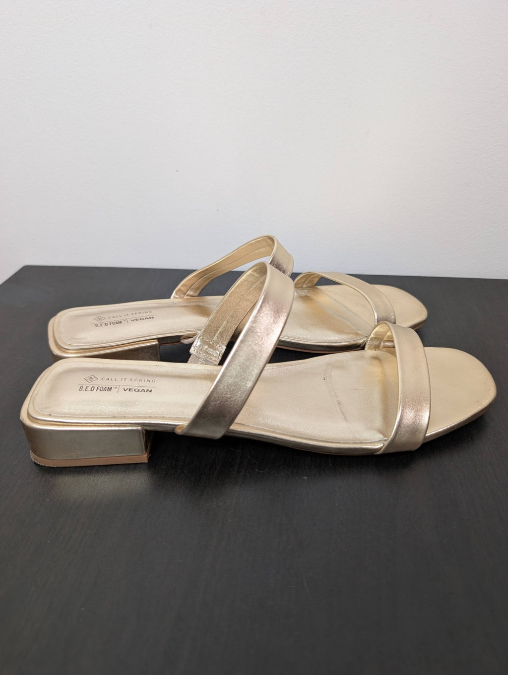 Call It Spring gold sandals - 11