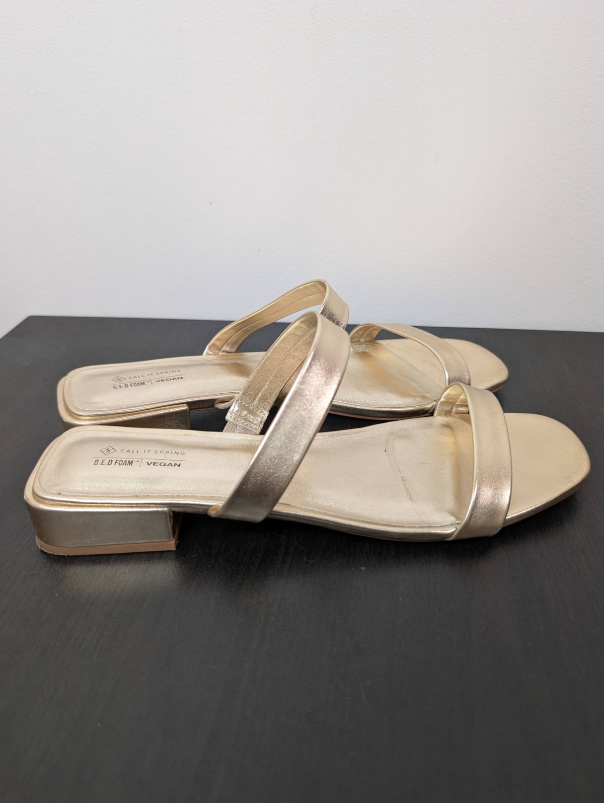 Call It Spring gold sandals - 11