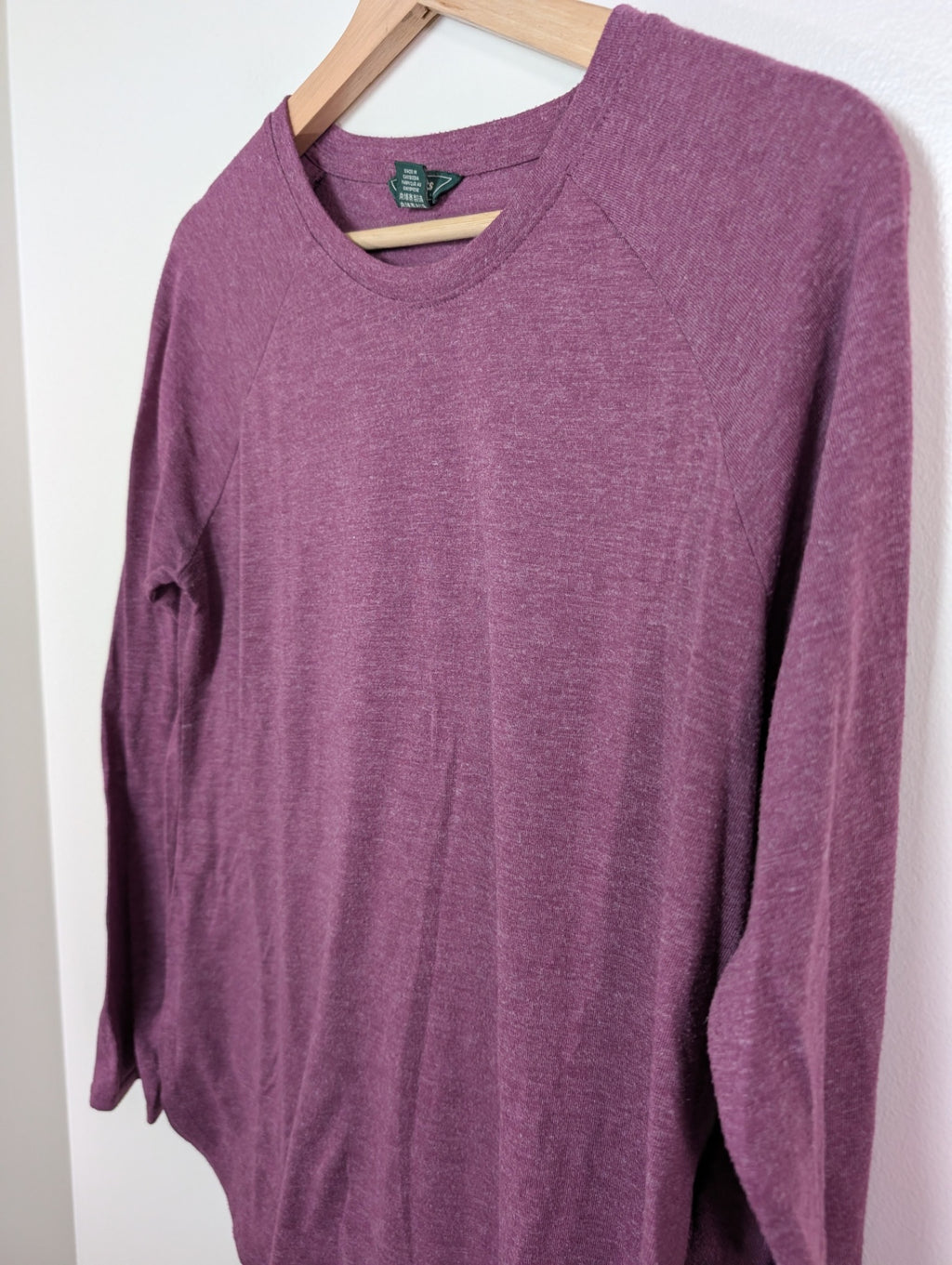 Roots purple long-sleeve - L