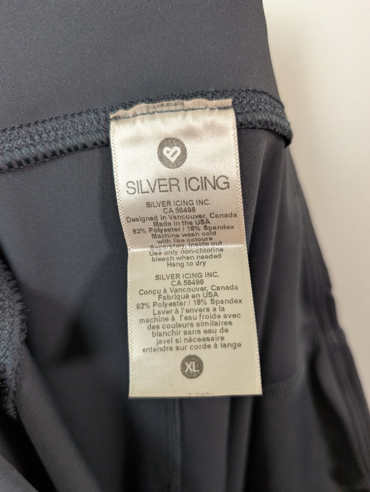 Silver Icing black leggings - XL