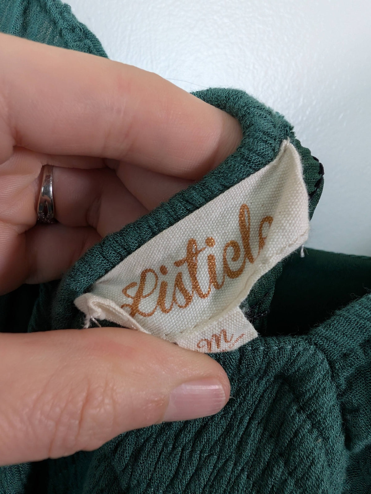 Listiele green dress - M