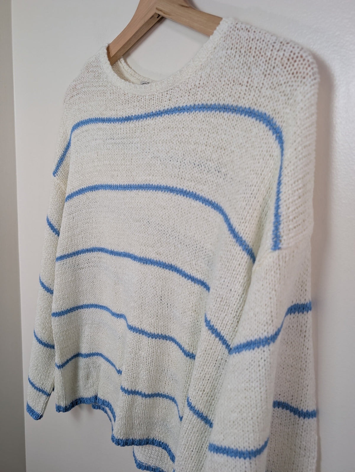 ONLY striped sweater - L