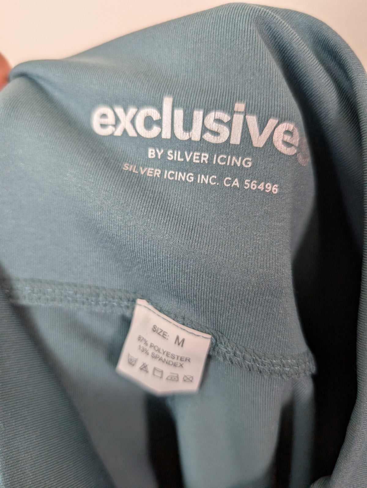 Silver Icing blue leggings - M
