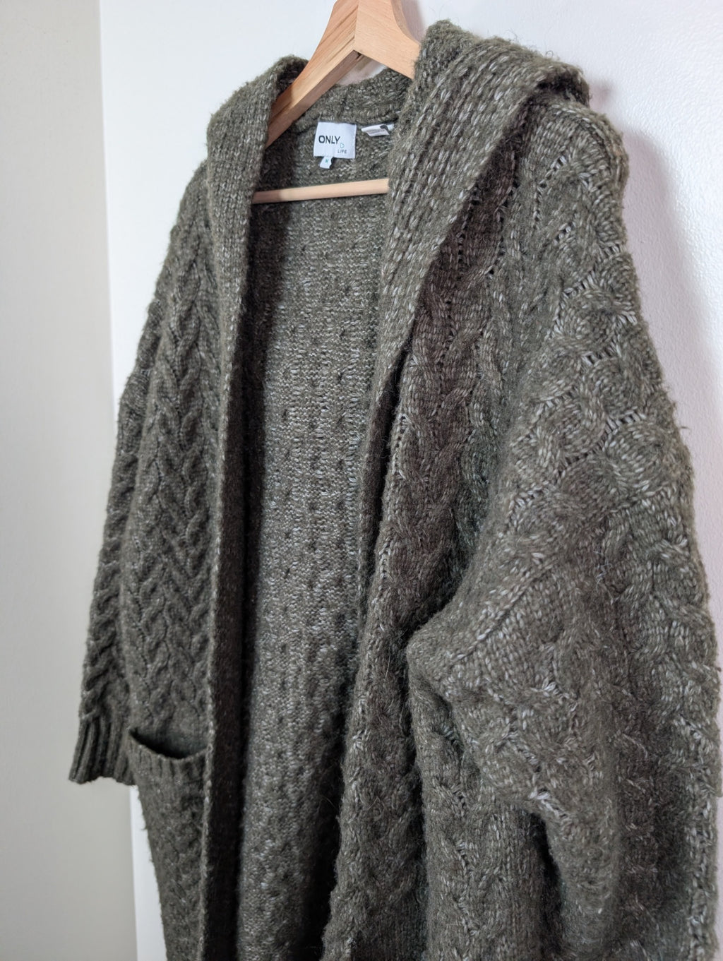 ONLY green cardigan - M