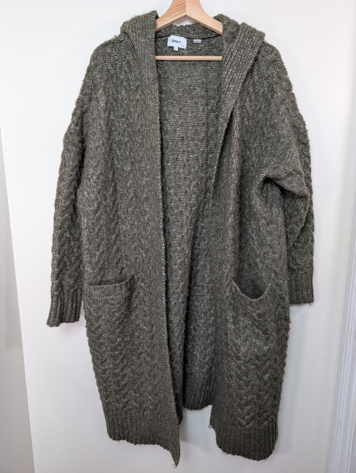 ONLY green cardigan - M