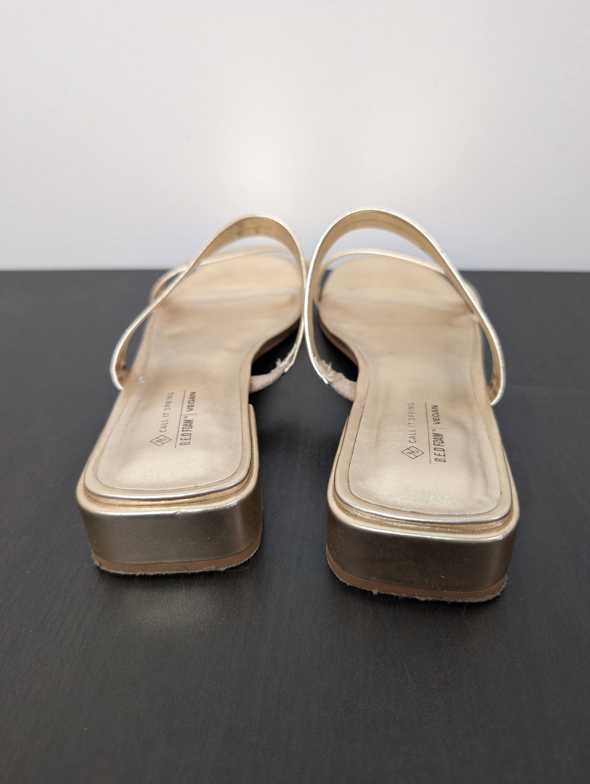 Call It Spring gold sandals - 11