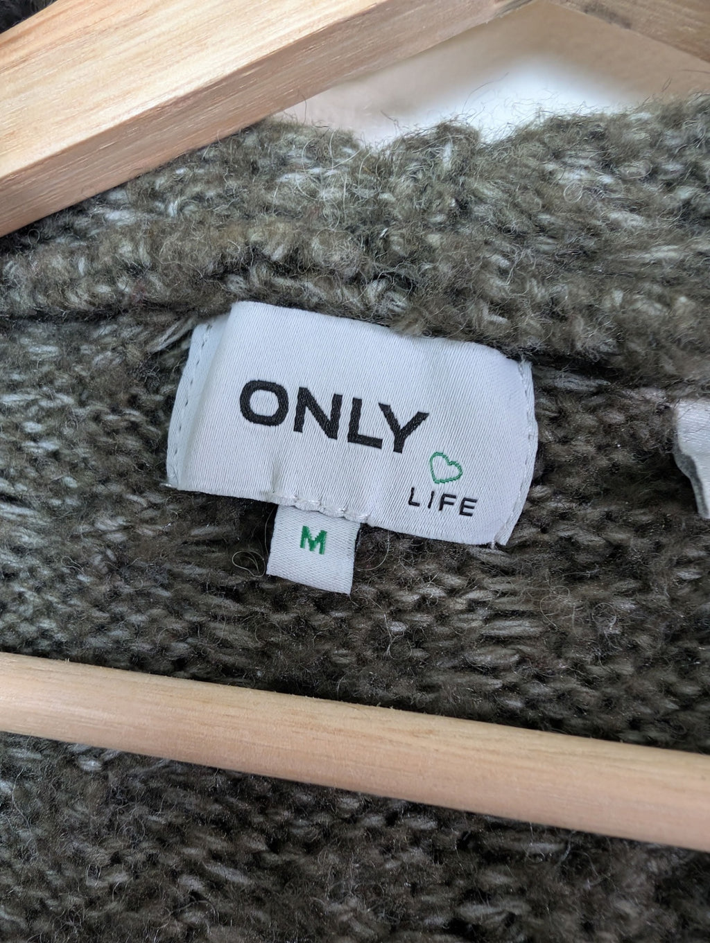 ONLY green cardigan - M