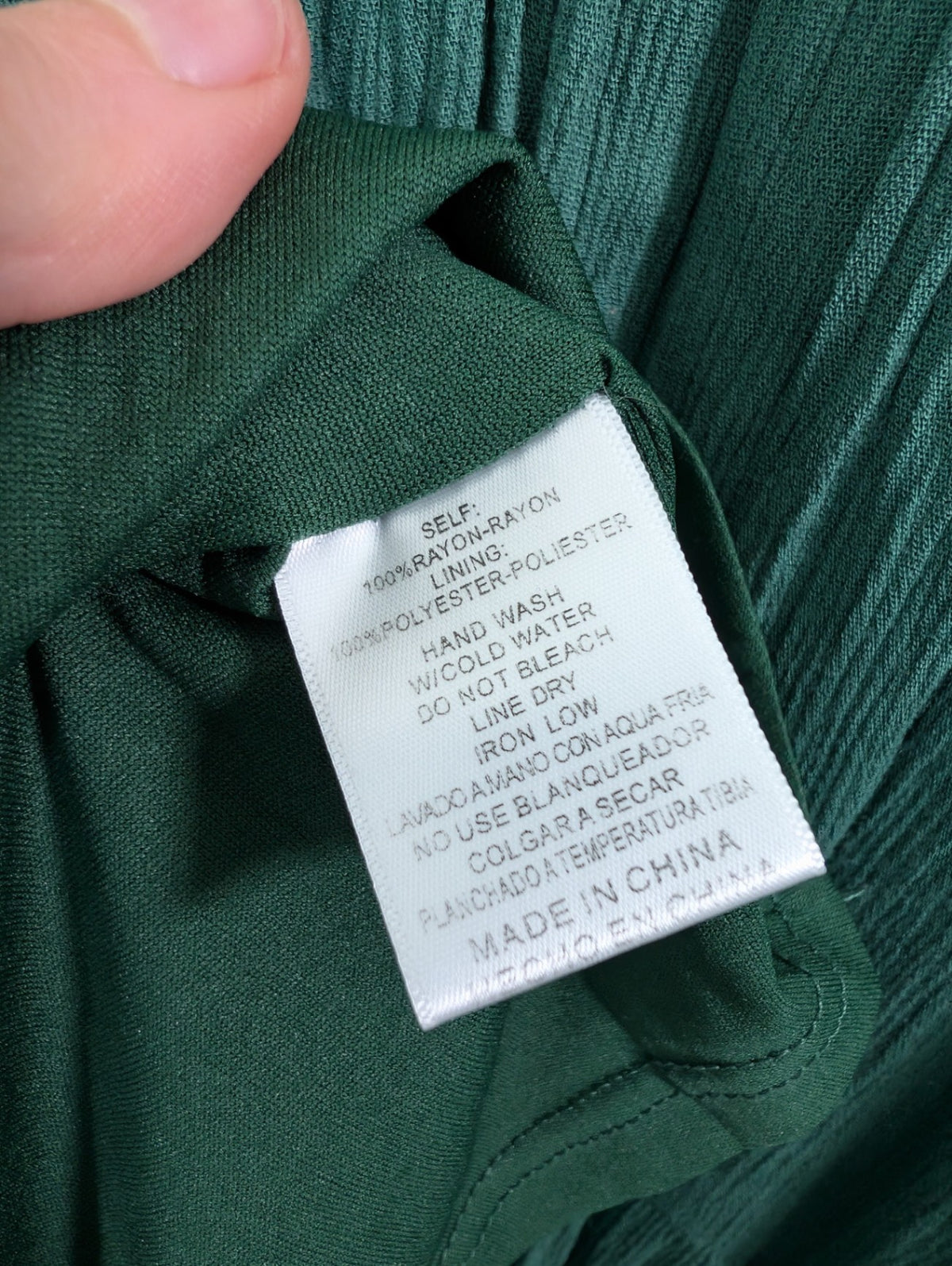 Listiele green dress - M