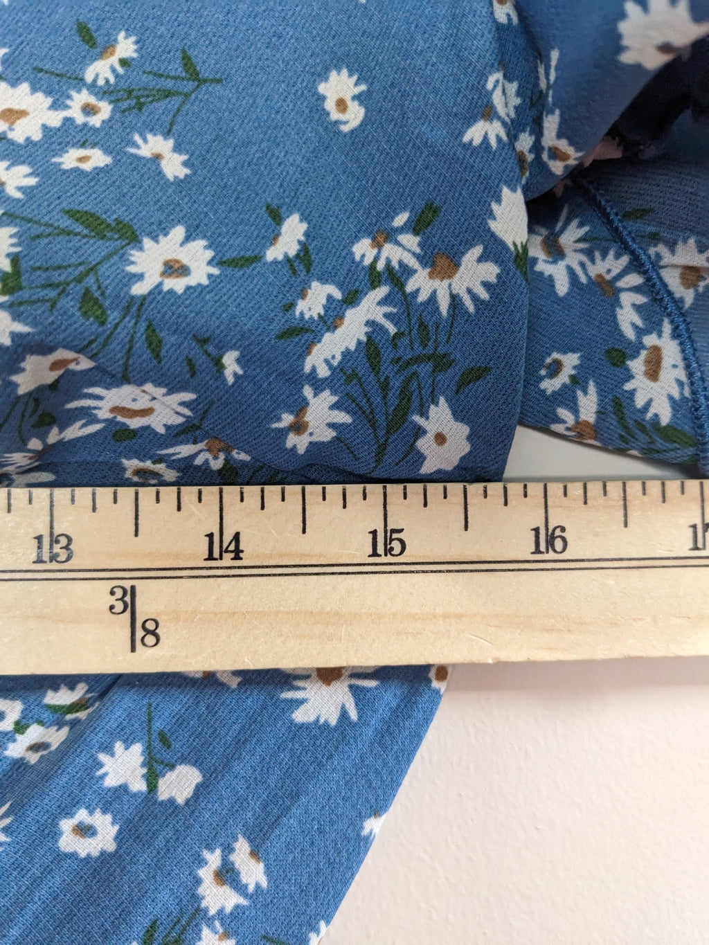 Simplee Blue Daisy Maxi Dress - S