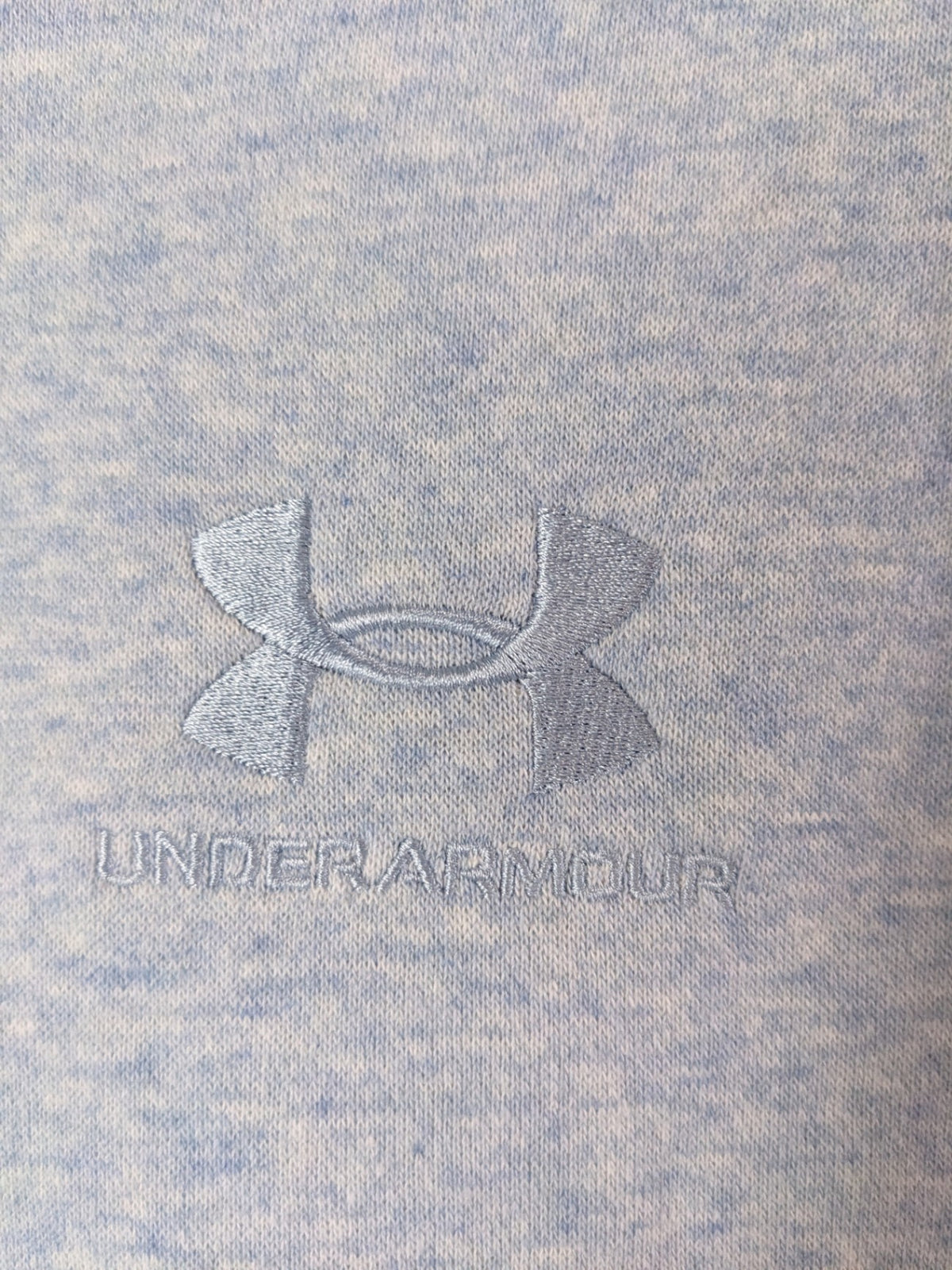 Under Armour Light Blue Heathered Hoodie - XS