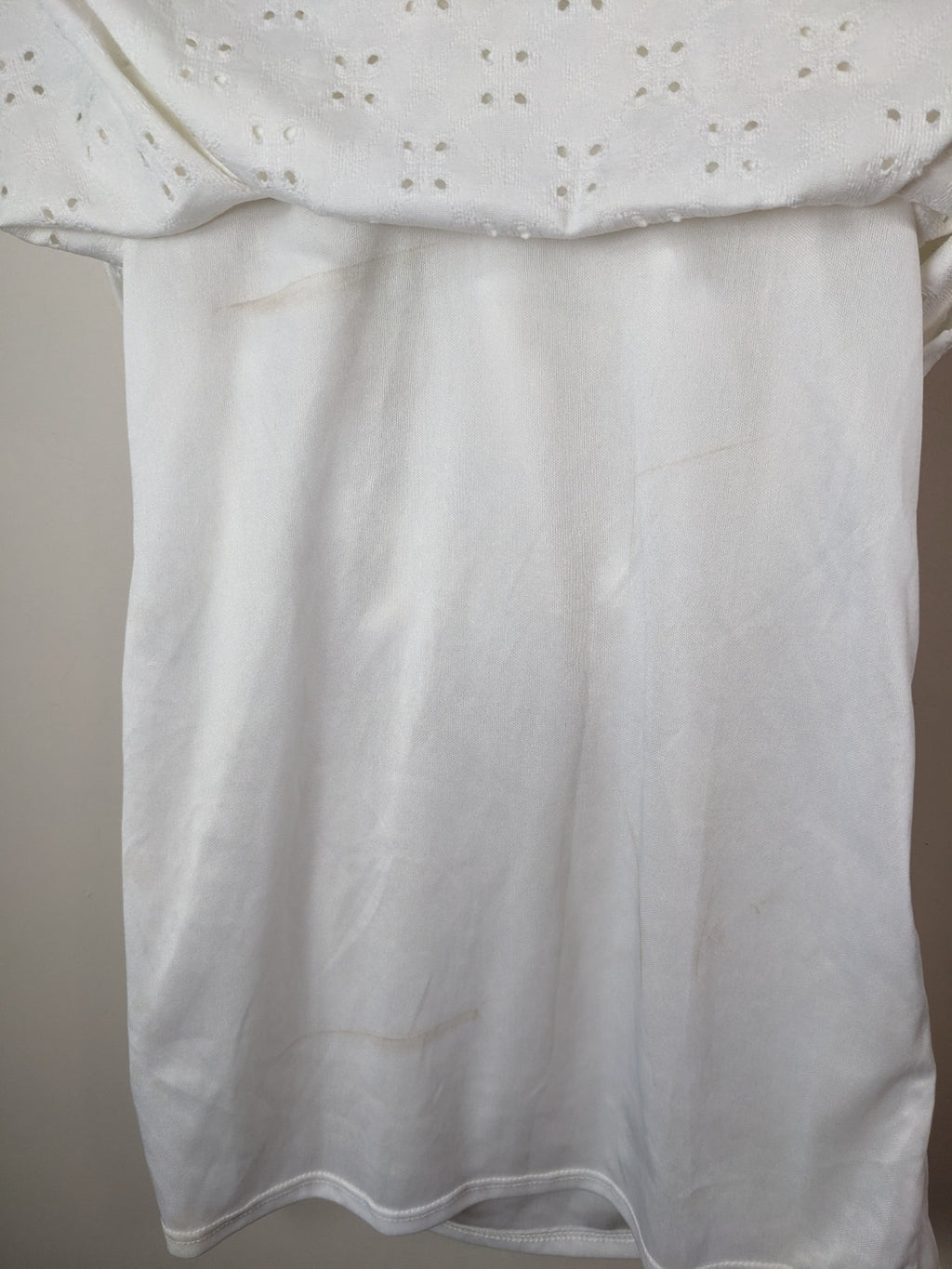 Livi White Textured Dress - S