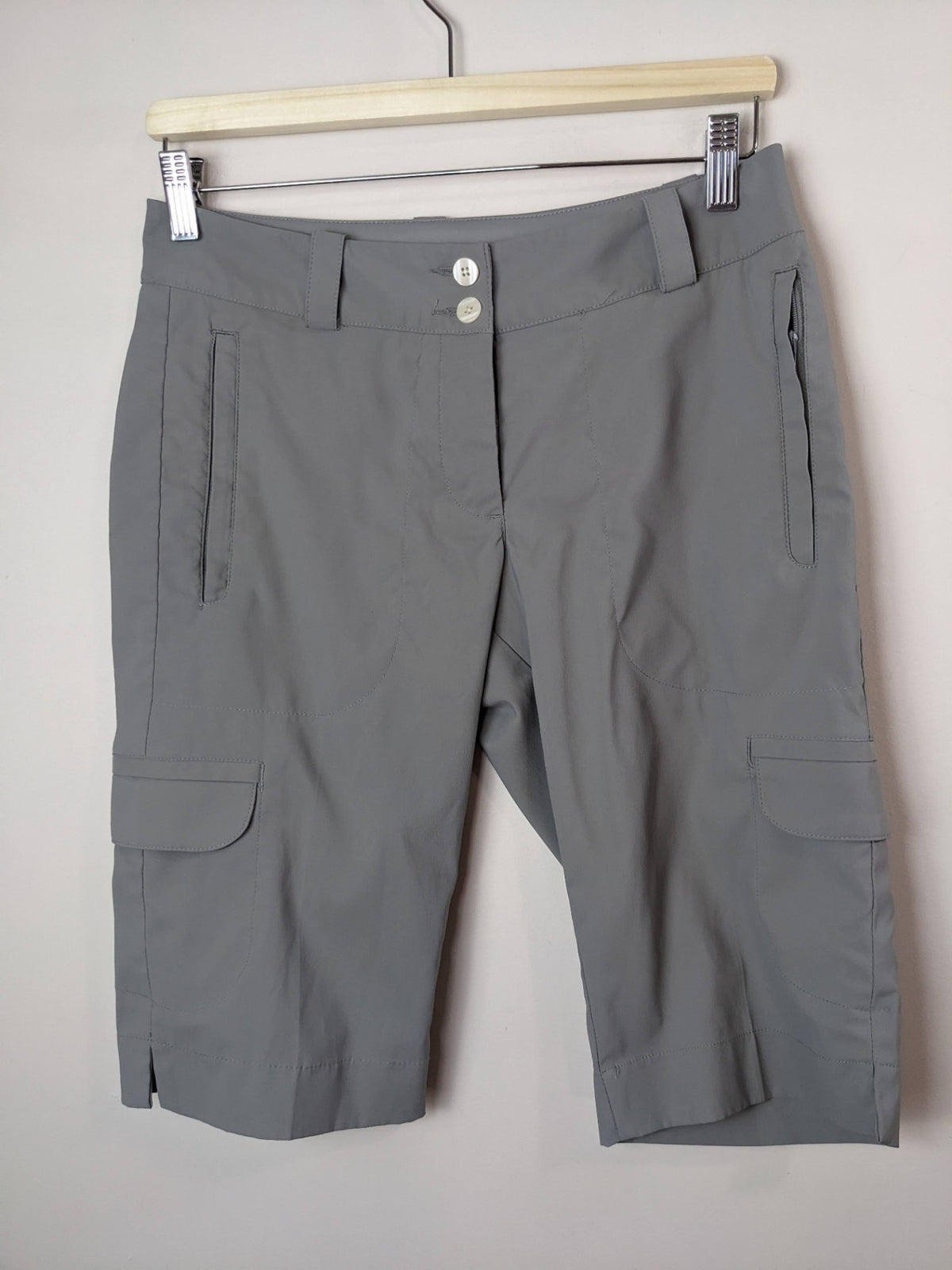 Nike Grey Bermuda Shorts - sz 2