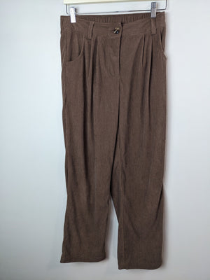 Halara Light Brown Corduroy Pants - S