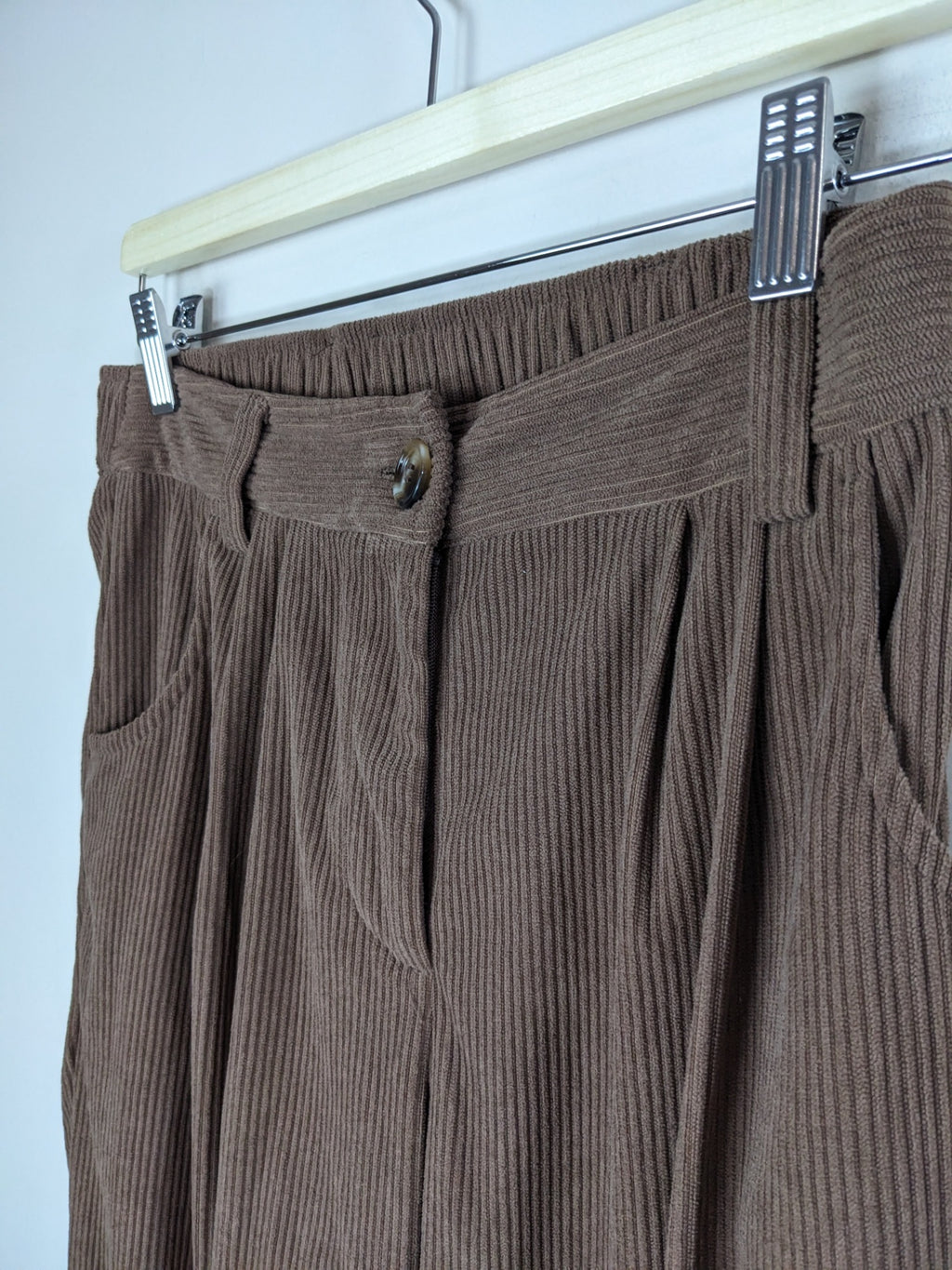 Halara Light Brown Corduroy Pants - S