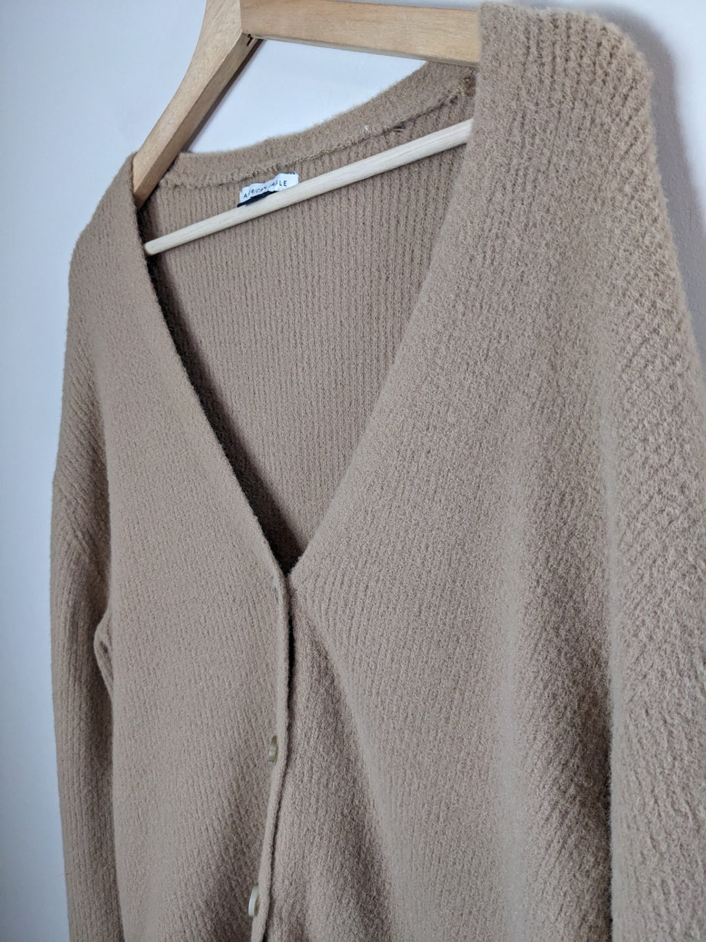 American Eagle Tan Cardigan - XS