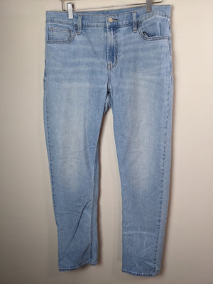 Old Navy Light Wash Boyfriend Jeans - 10