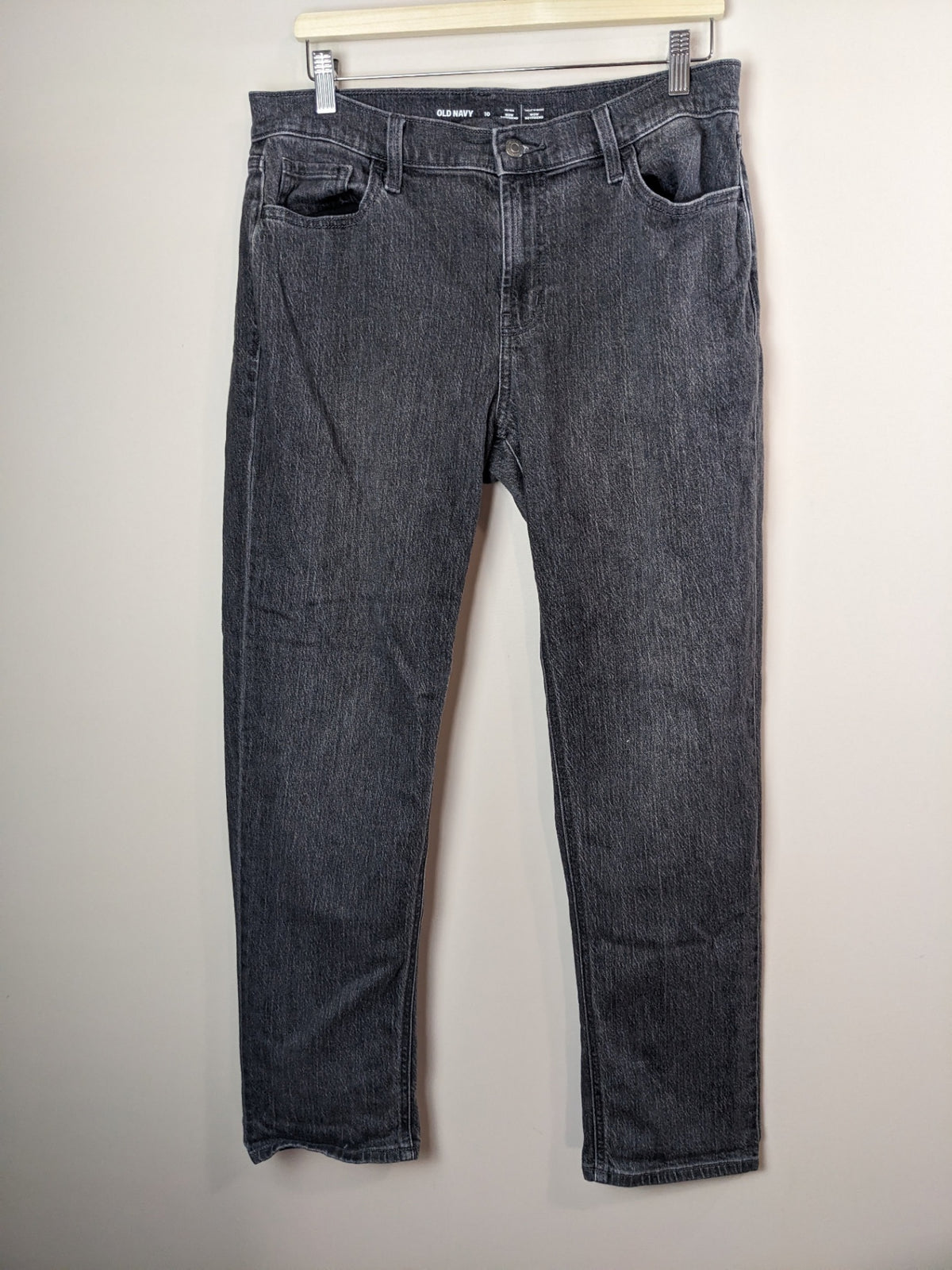 Old Navy Grey Boyfriend Jeans - 10