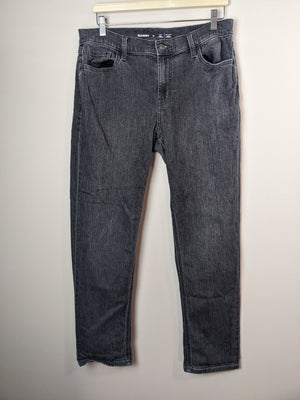 Old Navy Grey Boyfriend Jeans - 10