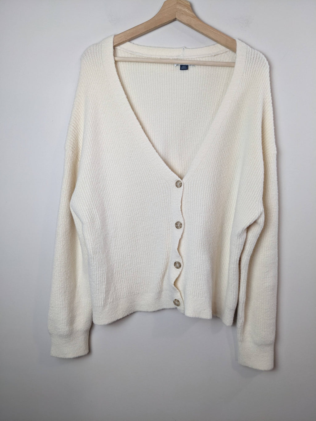 American Eagle Cream Cardigan - S