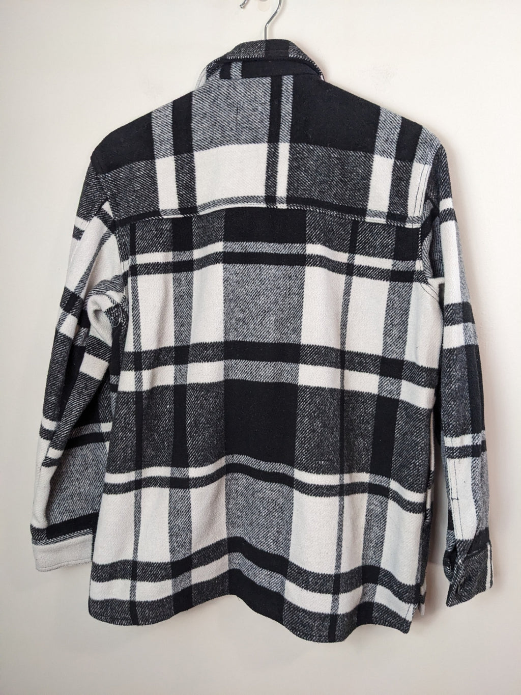 OLD NAVY Black & White Plaid - S