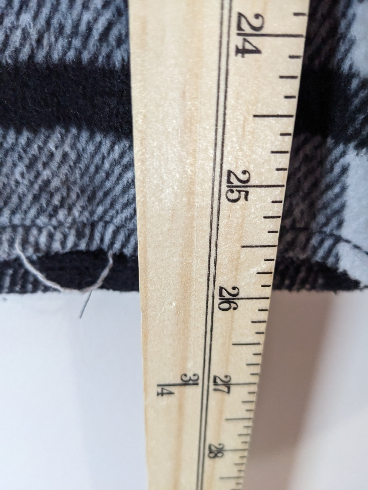 OLD NAVY Black & White Plaid - S