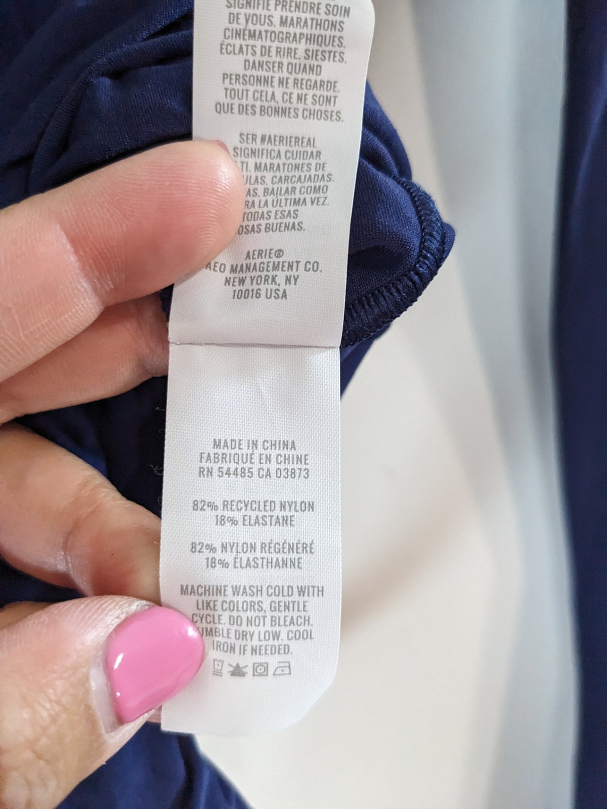 Smoothez by Aerie Navy Bodysuit- M