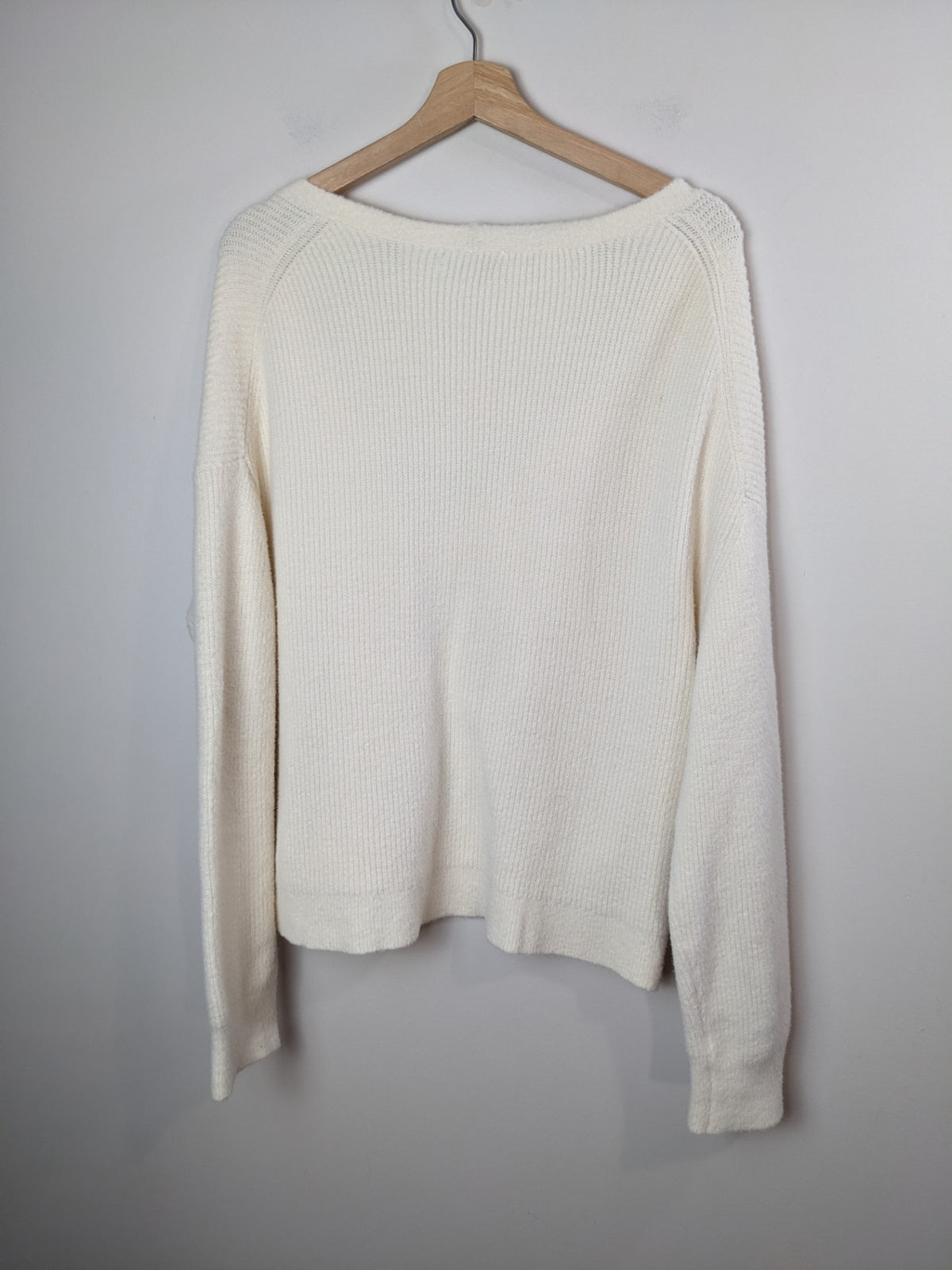 American Eagle Cream Cardigan - S