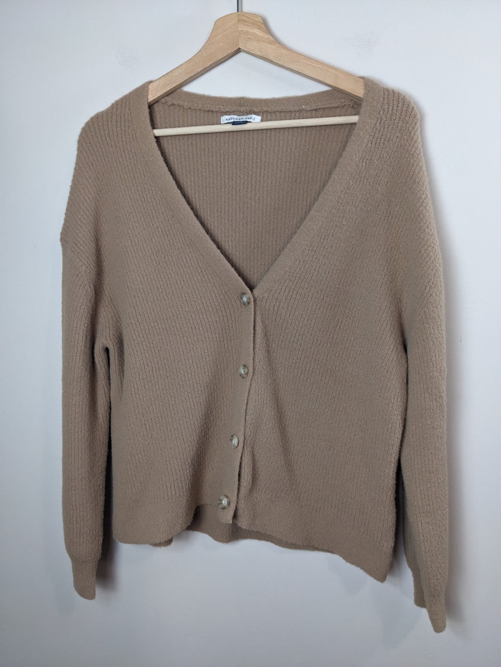 American Eagle Tan Cardigan - XS