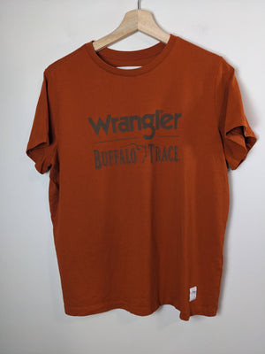 Wrangler Rust  Buffalo Trace T-Shirt - L