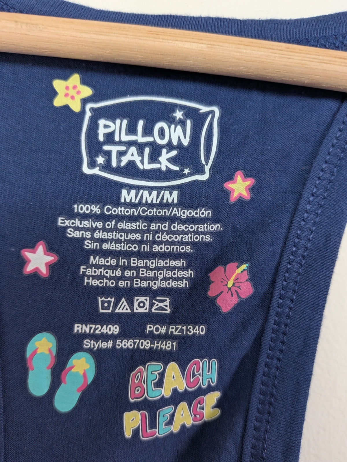 NWT Pillow Talk tank - M