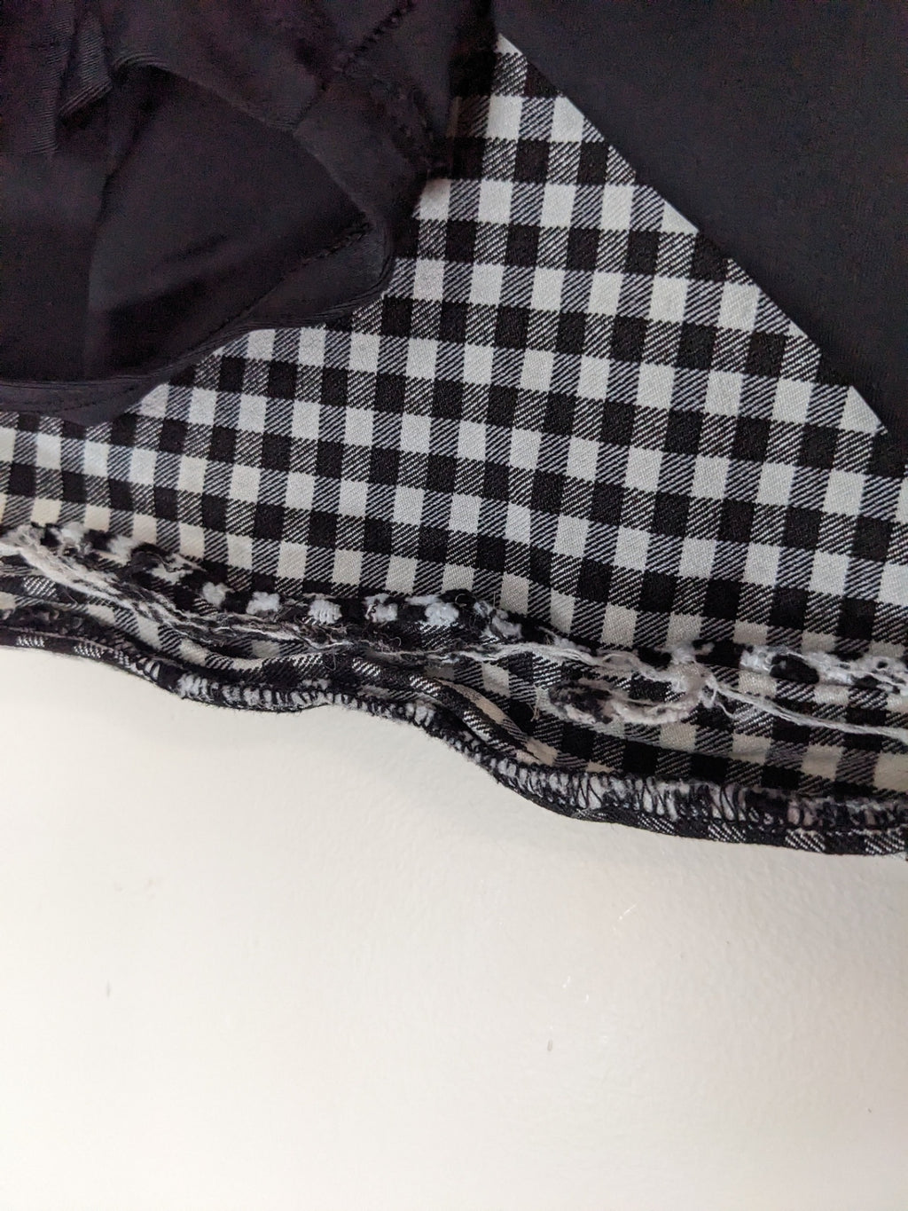 S.C.&CO. Checkered Skort - sz 10
