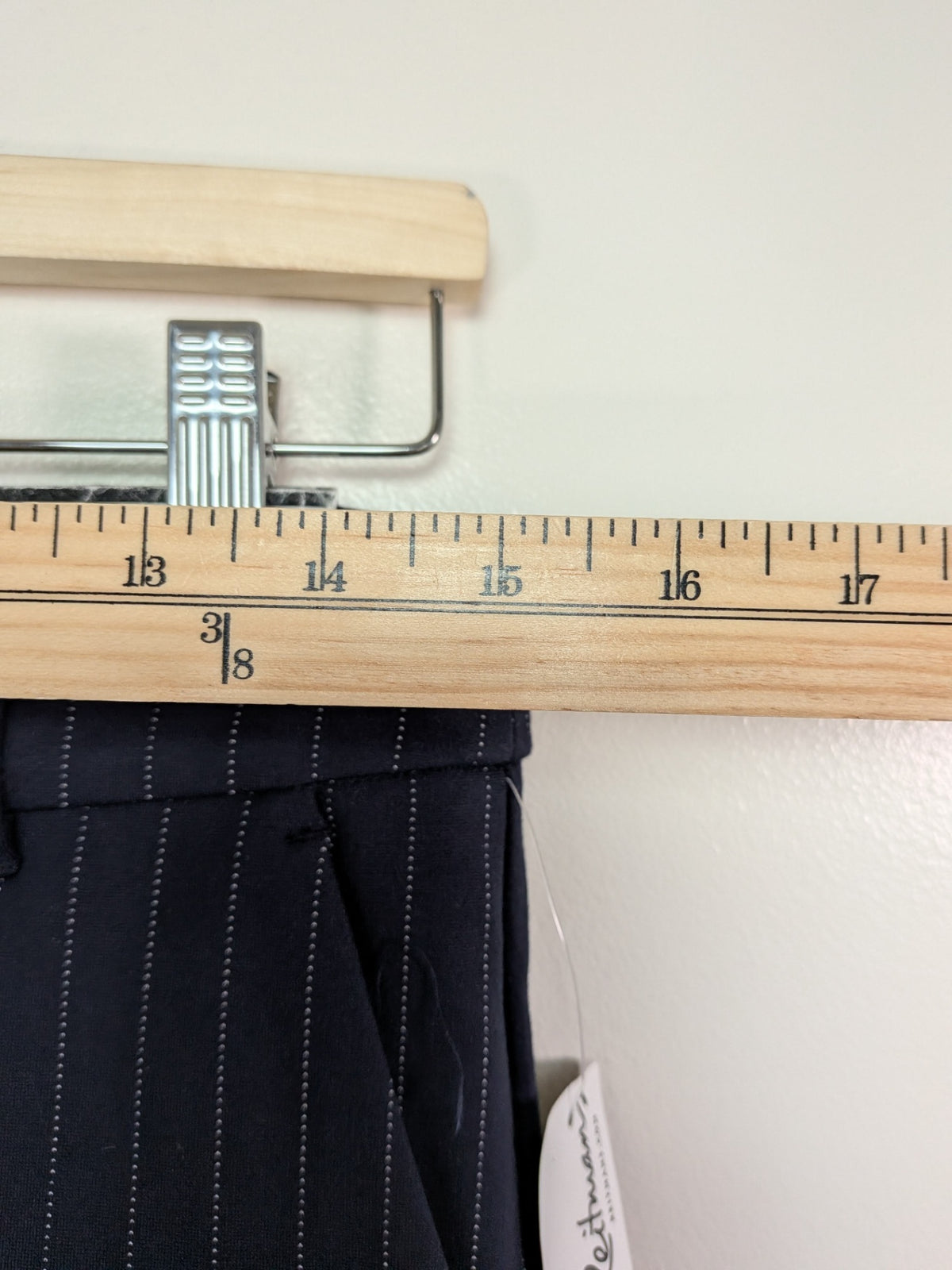 NWT Reitmans straight leg blue pinstripe trouser - 8
