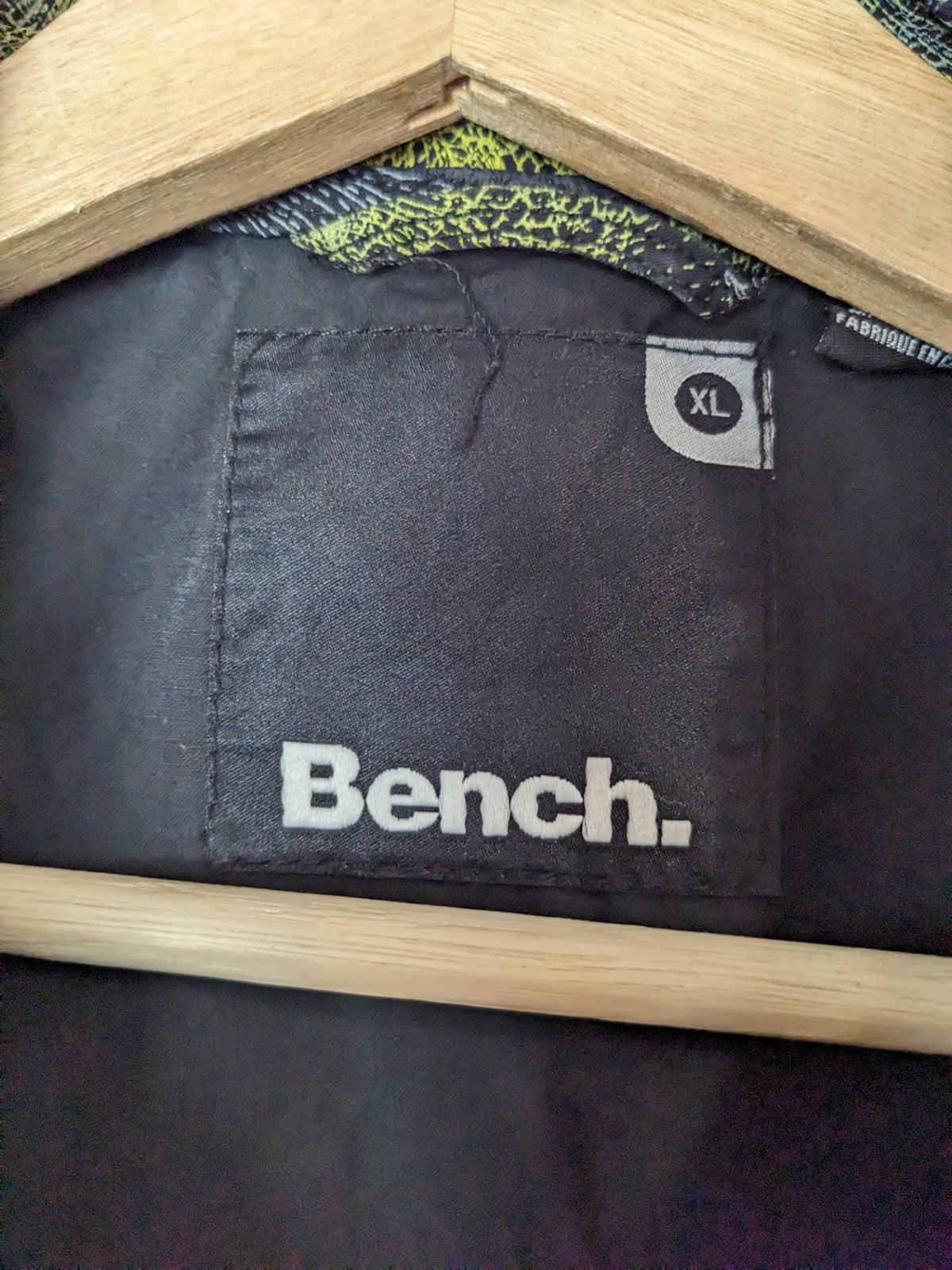 Bench. Green & Black Jacket - XL