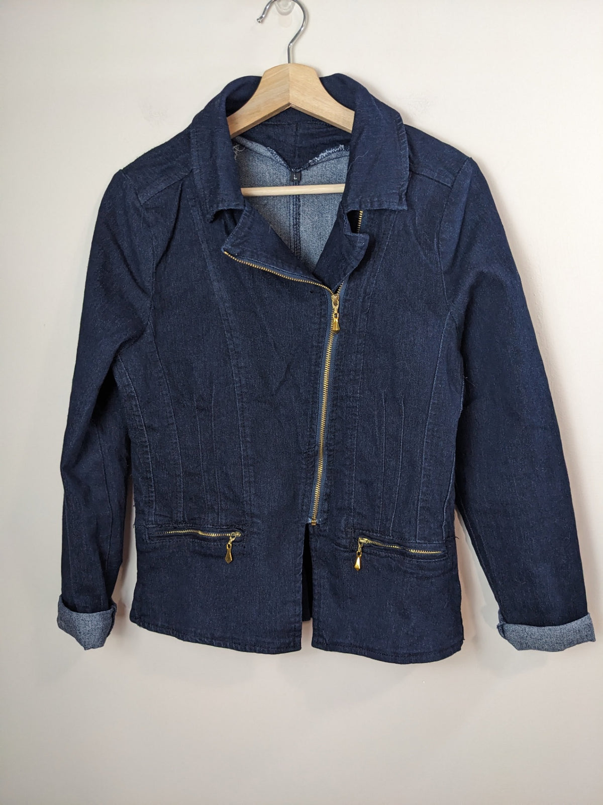 M. MICHEL Denim Jacket - S