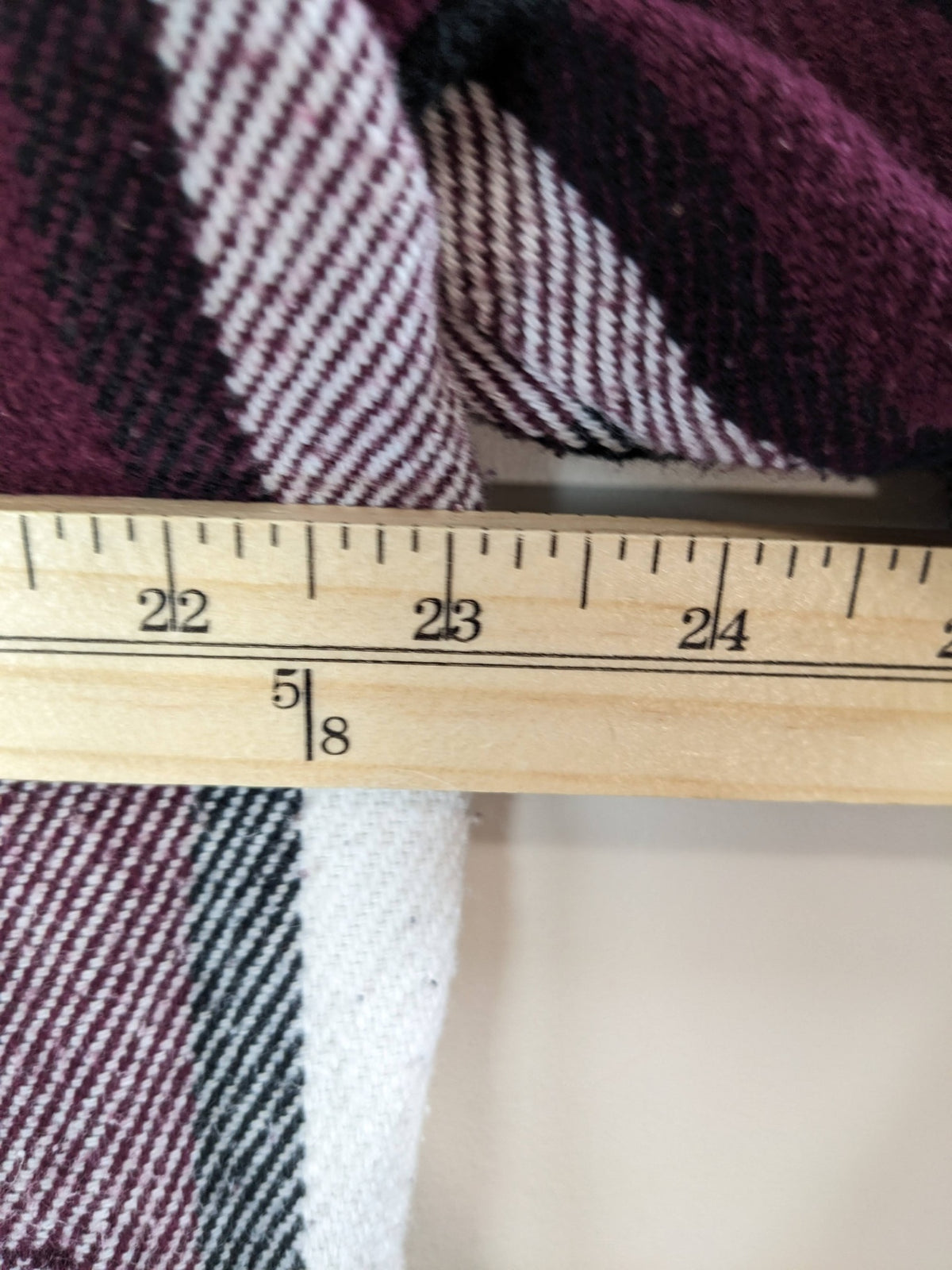 The B.C. Clothing Co. Burgundy Plaid Shirt - XXL