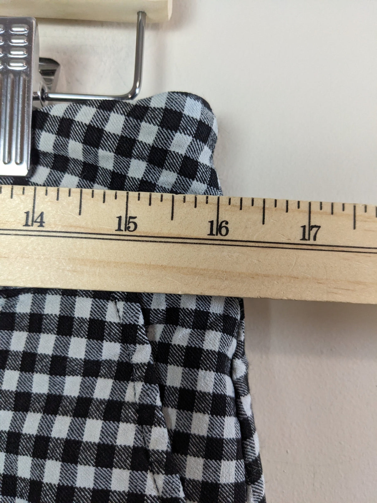 S.C.&CO. Checkered Skort - sz 10
