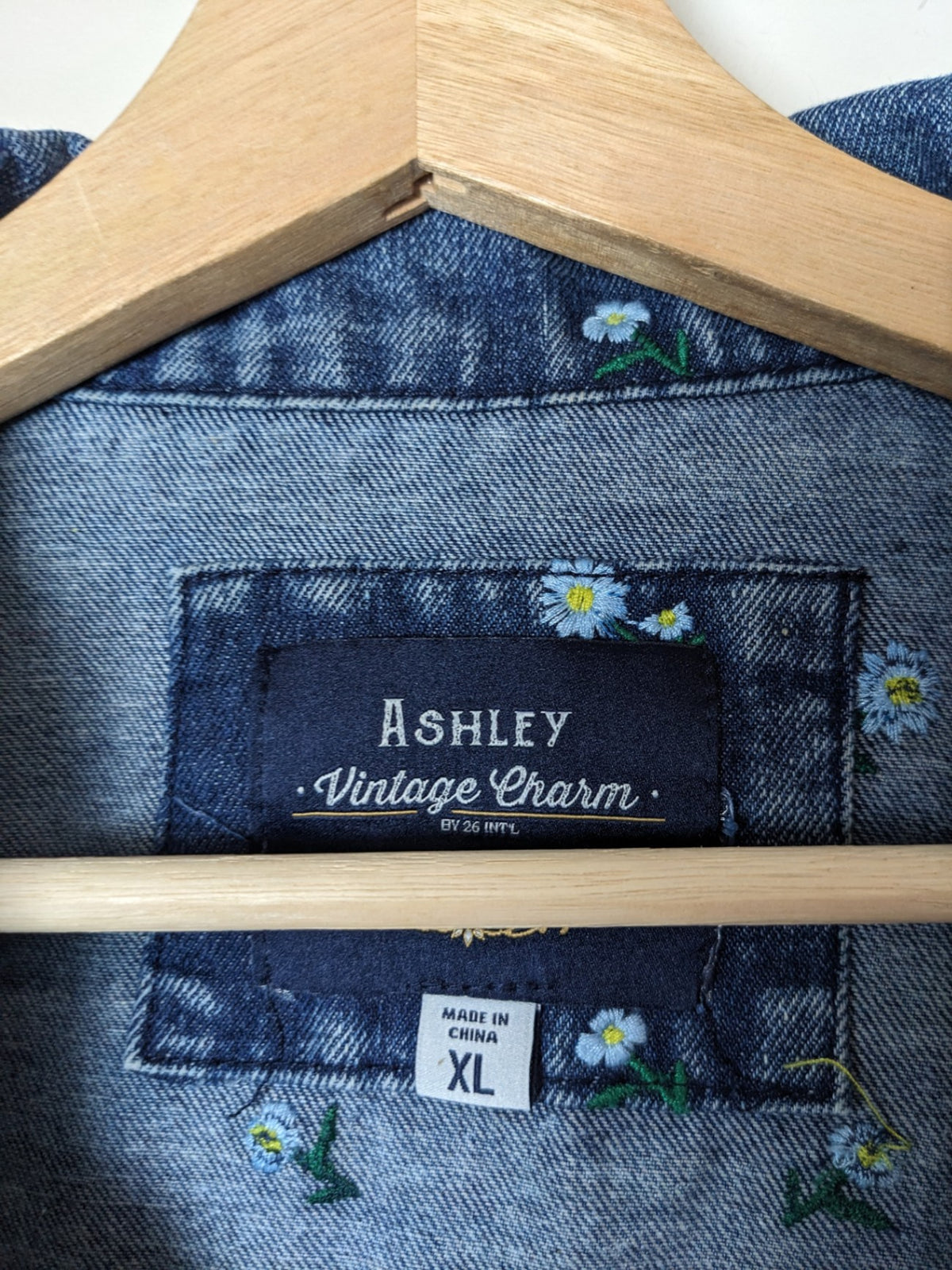 Ashley Daisy Jean Jacket - XL