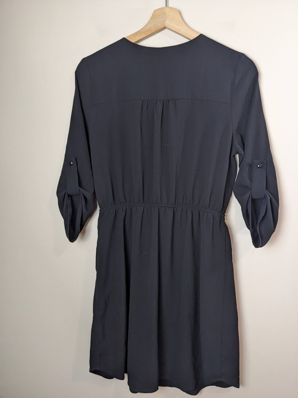 Monteau Black Dress - M