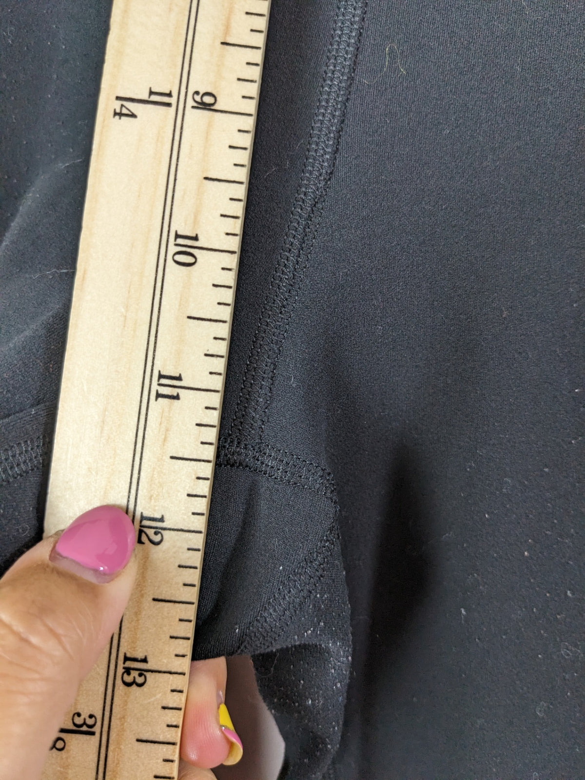 Lululemon Black Flare Pants - appears sz 10