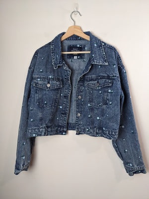 Ashley Daisy Jean Jacket - XL