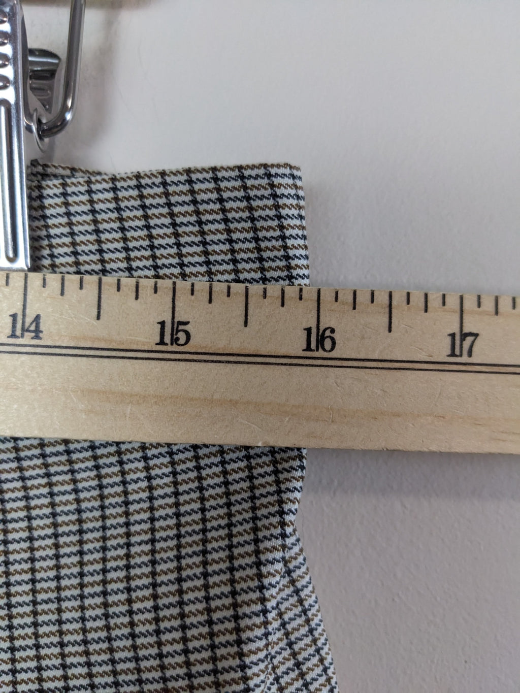 DYNAMITE Checkered Skirt - L