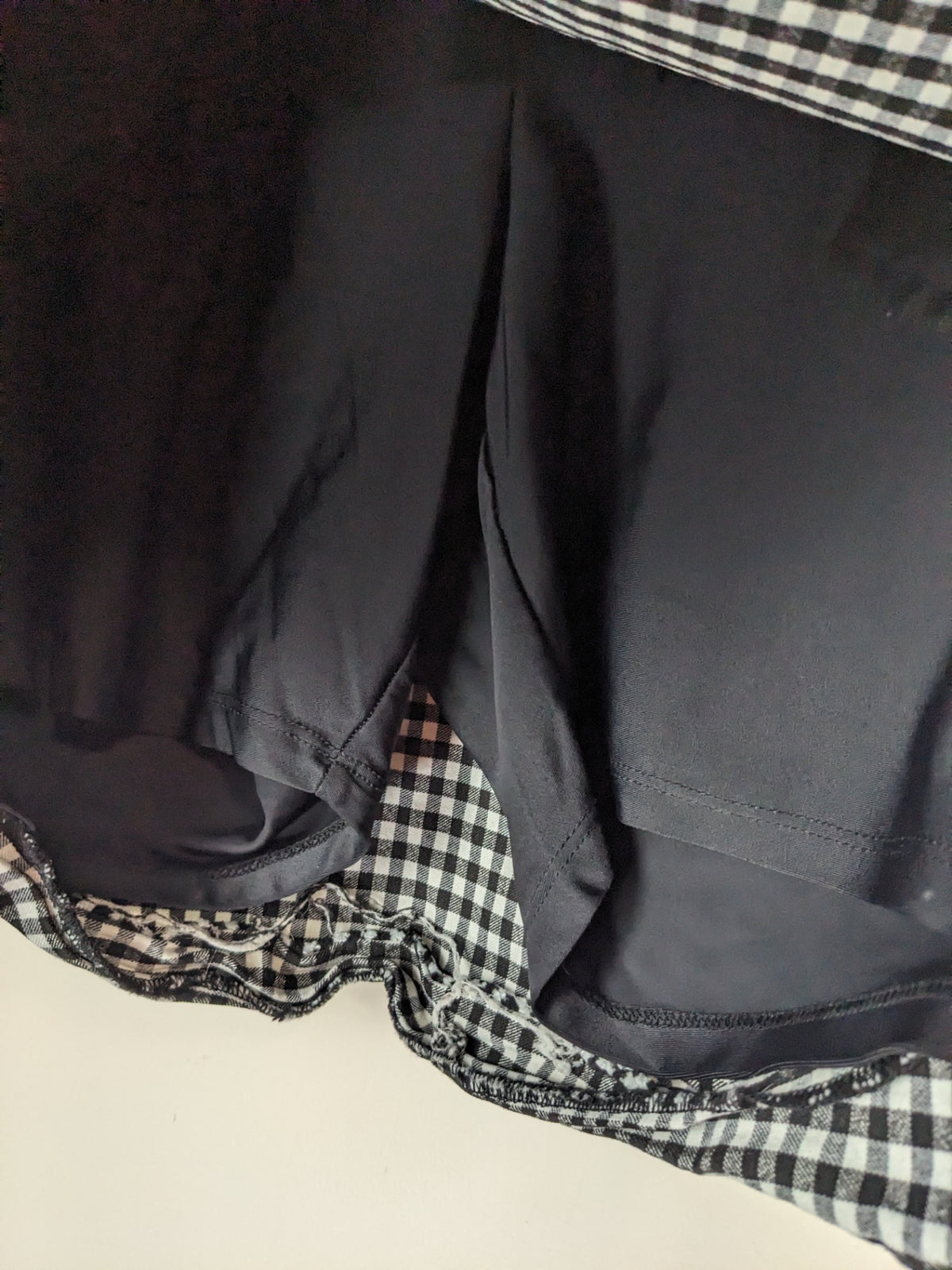S.C.&CO. Checkered Skort - sz 10