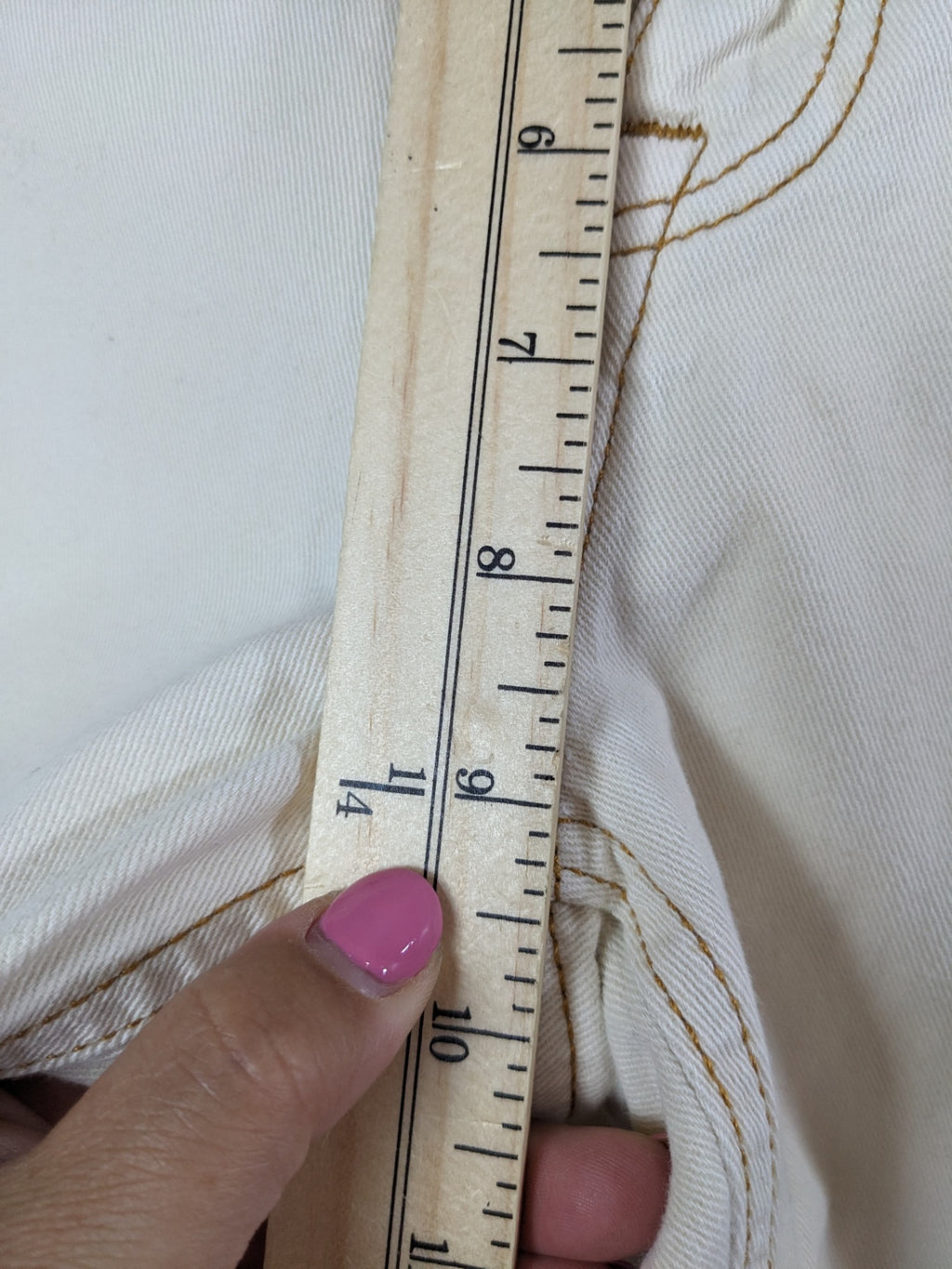 NOISY MAY Off White Jeans - sz 26