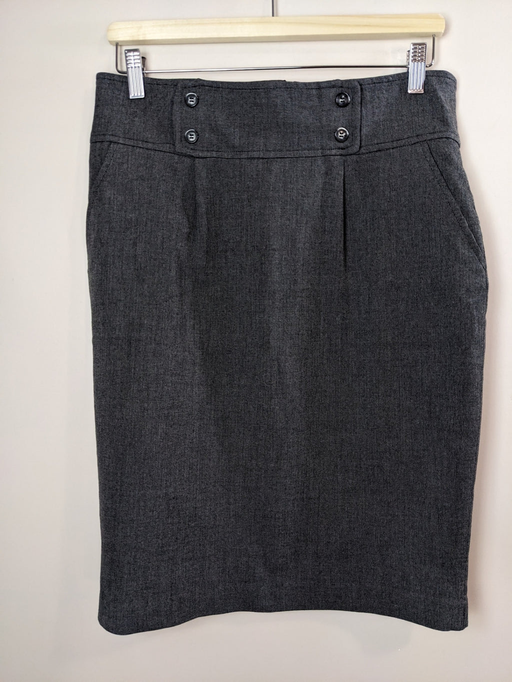 ATTITUDE Charcoal Skirt - sz 10