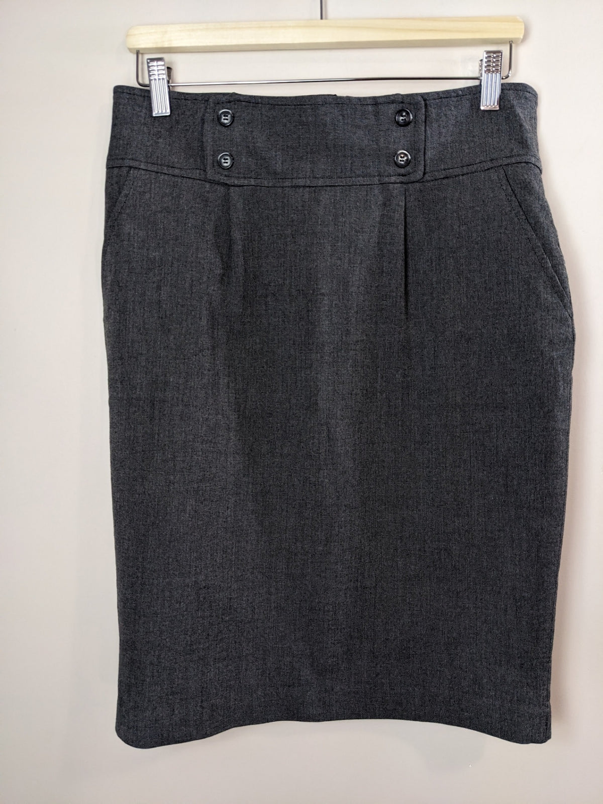 ATTITUDE Charcoal Skirt - sz 10